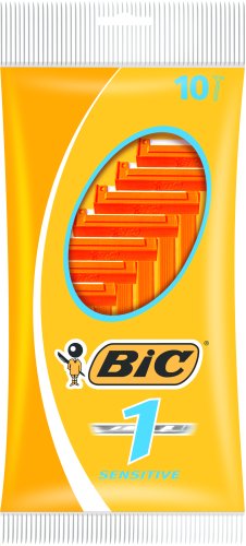 BIC 1, Pack 10, Single Blade Razor