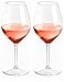 Produktbild idea-station unzerbrechliche Wein-Gläser, 2 Stück, transparent, aus hochwertigem Kunststoff, 470, 510 oder 650 ml, mehrweg, Rotwein-Gläser, Weißwein-Gläser, Echtglas Optik, auch als Wasser-Gläser einsetzbar, spülmaschinenfest, bruchsicher, Größe:510 ml