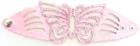 Women's Bracelet Butterfly with Rhinestone Crystals Various Colours