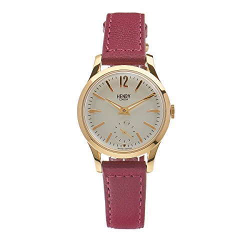 Henry London Unisex-Armbanduhr Holborn Analog Quarz Leder HL30-US-0060 Henry London Unisex-Armbanduhr Holborn Analog Quarz Leder HL30-US-0060