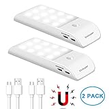 Utilización amplia: Apto para escalera, cajón, bajo armario, despensa, dormitorio, armario, taller, estantería, ático, closet, sótano, pasillo, cabecera de pasillo, alumbrado del maletero, etc.