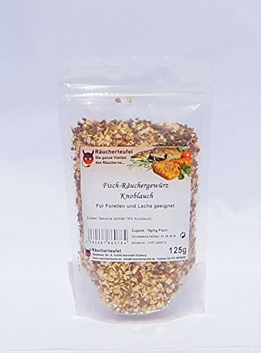 Preisvergleich Produktbild Räucherteufel Fisch-Räuchergewürz Knoblauch 125g