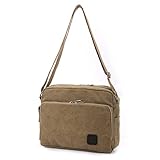 Leinwand Männer Klassisch Einfach Schulter Kurierbeutel Mode Reisen Ipad - 2