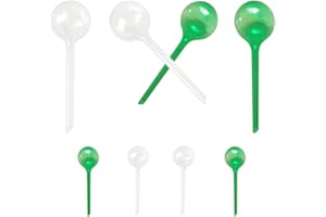 Csirnto Pflanzen Gießkugeln 8 Stück Bewässerungskugeln Wasserspender Selbstbewässerung Watering Globes Tropfbewässerungsgerät Pflanzen Bewässerungskugeln Automatische Wasserspender für Den Garten