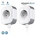 Produktbild WiFi Smart Steckdose, MEAMOR Intelligente WLAN Steckdose, Kompatibel mit Alexa und Google Home, USB Port, Timing Funktion, Fernbedienung Ihre Geräte überall (2 Pack)