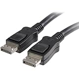 Startech.Com DisplayPort 1.2 Cavo con Scatto, 1.8&nbsp;m, 4K, M/M, Nero