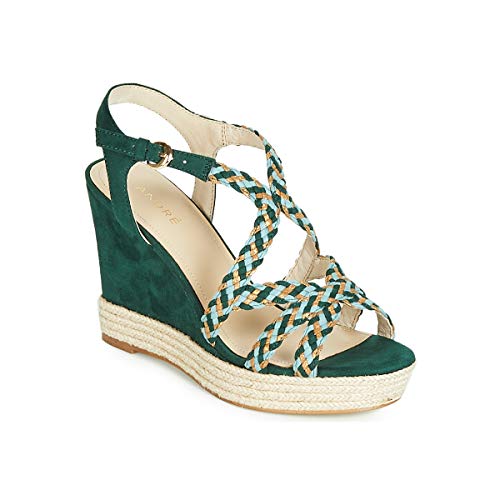 Preisvergleich Produktbild andré SABA Sandalen / Sandaletten Damen Grün - 38 - Sandalen / Sandaletten