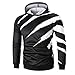 Produktbild Herren Pullover Kapuzenpullover 3D Druck Hoodie Sweatjacke Sweatshirt Jacke Casual Langarmshirt Sweater Männer Kapuzenjacke Kapuzenshirt Kapuzen-Sweatshirt mit Kapuze Mantel Outwear Leey
