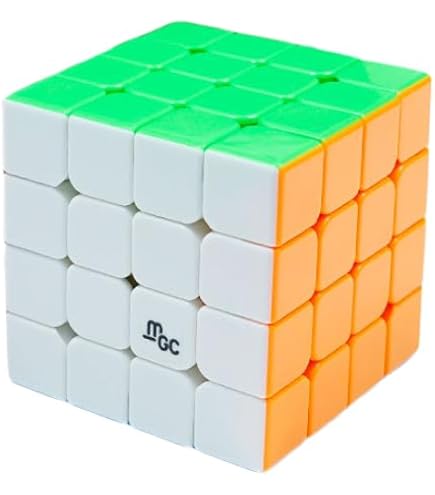 Moyu AoSu V7 Phare 4x4 Cube de Vitesse Magnétique Sans Autocollant 96 Aimants (Piste Unique