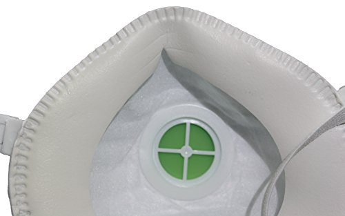 SAFEHERO FFP3 Atemschutz- & Feinstaubmaske mit Ventil (10 Stück) - 6