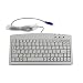 Produktbild E-SDS 88-Tasten Industrielle Tastatur Hochwertige, schlanke X Architektur mit PS2 Interface Weiß