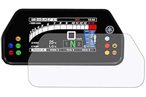 Speedo Angels Vidrio Templado Screen Protector para YAMAHA TRACER 900 GT (2017+) 1 x Ultra-Transparente