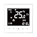 Produktbild Wasser / Gas Kessel Thermostat BECA Wasser / Gas Kessel Bunter Buchstabe Negative Black Screen 5 + 2 wöchentlich programmierbare Raum Thermostat (3A für Kessel Heizung (Negative Screen), weiß)