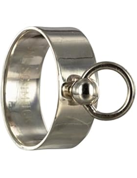 GM-SCHMUCK 925 Sterling Silber Ring der O. BDSM-Ring 8 Millimeter Breite