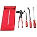 Produktbild Glory.D Autoreifen Haken Gebrochene Steine Pinsel Bohrer Waschen Reinigungswerkzeug Reiniger Entferner Multi-Haken-Schraubendreher 4 Stück Set Motorrad Rad Balance Hammer Car Maintenance Tool Kit