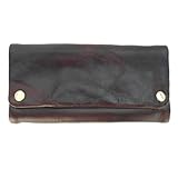 Tabaktasche Leder Braun Antik Kavatza "Havana"