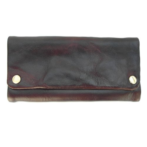 kavatza 'Original Blague à Tabac Havana en Cuir Vieilli Marron - TP17 en Cuir véritable