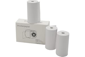 3 Bände 57 * 30 mm Rollen Thermopapier, Thermodruckpapier Für die Fine Life Pro P01B Kinderkamera
