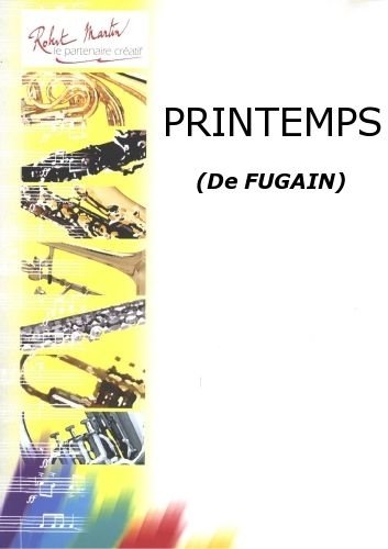 Partitions jazz&blues ROBERT MARTIN FUGAIN - PRINTEMPS Clarinette