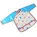 Toddler Smock -NUOLUX Infant Waterproof Feeding Bib Smock with Long Sleeves