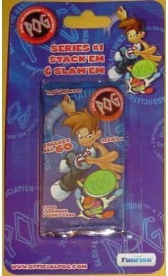 POG Series #1 Stack'em & Slam'em Foil Pack Only (Game Box Not Included) 100% Authentic by POG
