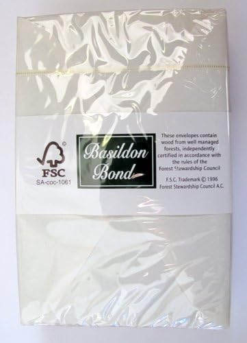 Basildon Bond Duke FSC White Envelopes 95x143mm Pack of 16 x6 Packs (96 Envelopes)