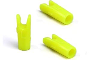 PHILOCS 60 pz Freccia Pin Cocche Taglia L e S per ID 3,2 mm ID 4,2 mm ID 6,2 mm Albero, Plastica Freccia Tails, Sostituzione Cocca, DIY Tiro con L'Arco Accessorio per Frecce