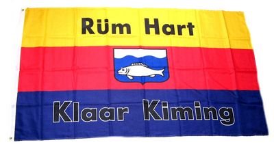 Fahne / Flagge Rüm Hart Klaar Kiming NEU 90 x 150 cm