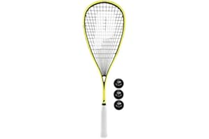 Prince Pro Rebel 950 Raquette de Squash + 3 Dunlop Pro Balls