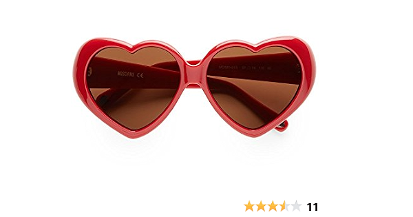 Moschino MO-58501-S Occhiali da Sole, Rosso (Red), 57 Donna : Amazon.it:  Abbigliamento