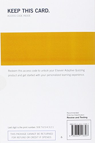 Elsevier Adaptive Quizzing for the NCLEX-RN Exam Access Code