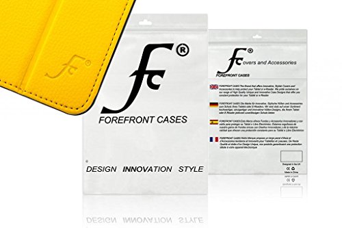 Forefront Cases® Neue Leder Hülle / Tasche / Case / Cover für Amazon Fire HD 6 Tablet (Oktober 2014) – Rundum-Geräteschutz und intelligente Auto-Sleep-Wake-Funktion mit 3-JAHRES-GARANTIE VON Forefront CASES – inkl. Eingabestift und Displayschutz - 6