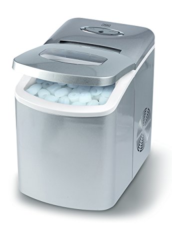 Trebs 99272 Eiswürfelmaschine, 10 – 12 kg Eiswürfel in 24 Stunden, platzsparend