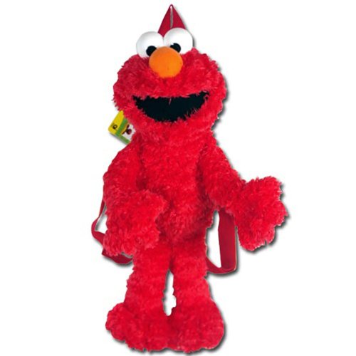 Preisvergleich Produktbild Sesamsstraße Elmo Plüsch Rucksack