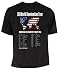 Produktbild U.S. World Domination Tour T-Shirt in Größe XXL USA World Tour 2XL