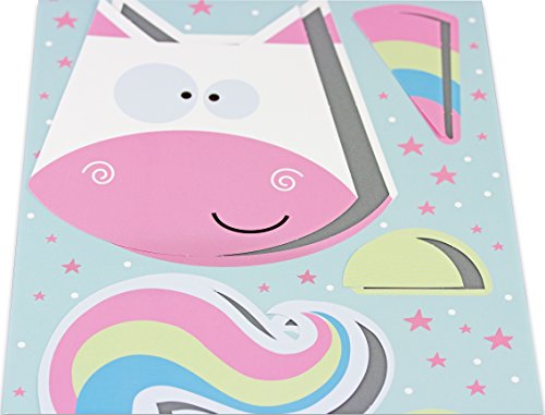 KuschelICH – Set Geschenktüten Einhorn – Kindergeburtstag – Mitgebsel – Gastgeschenk – Papiertütchen für Party und Geburtstag -TOP QUALITÄT aus Deutschland- - 4