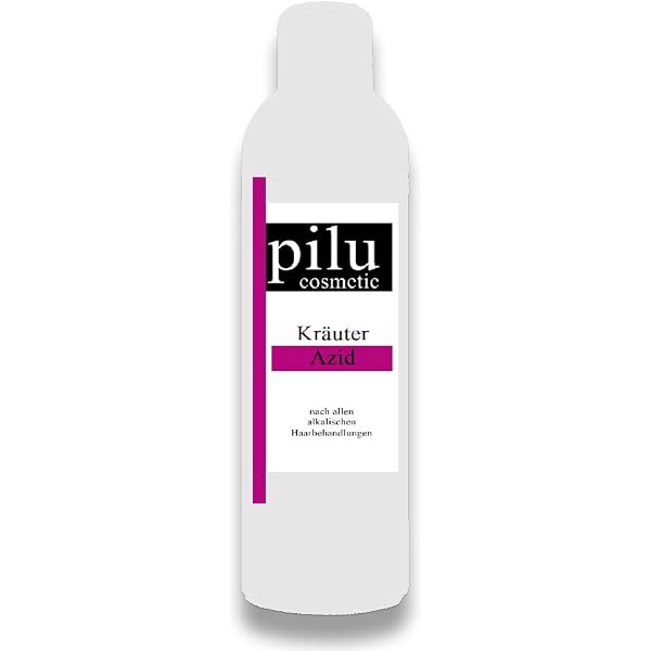 Pilu Cosmetic Kräuterazid – Saure Pflegespülung Nach Färben, Blondieren & Dauerwelle