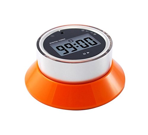 New digitale LCD timer da cucina timer conto alla rovescia sveglia. Orange