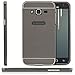 Produktbild Saxonia Samsung Galaxy J3 (2016) Hülle Aluminium Case Schutzhülle Alu Rahmen Bumper und Back Cover | Plexiglas Rückseite (Spiegel) Chrome Look SchwarzHülle Aluminium Case Schutzhülle Alu Rahmen Bumper und Back Cover | Plexiglas Rückseite (Spiegel) Chrome LookGrau