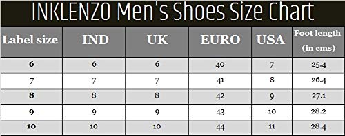 inklenzo men's casual shoes