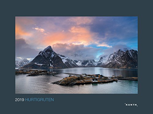 Hurtigruten 2019: Kalender 2019 (KUNTH Wandkalender Black Edition)