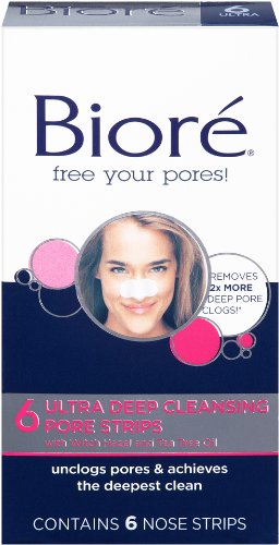 Biore Ultra Deep Cleansing Pore Strips 6 ea [Misc.]