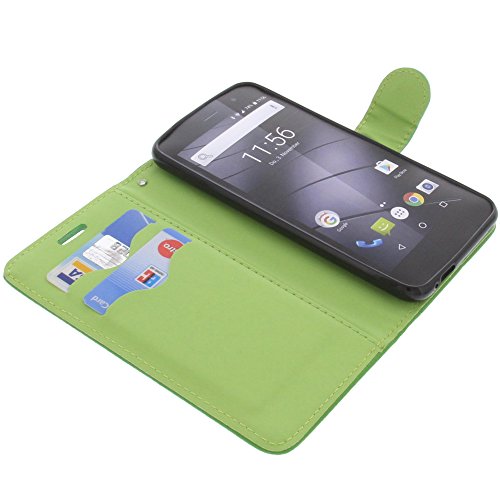 Tasche fÃ¼r Gigaset GS170 GS160 Book Style grÃ¼n Schutz HÃ¼lle Buch