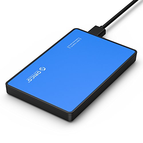 ORICO – 2.5 zoll USB 3.0 festplatten Gehäuse für 9.5mm & 7mm 2.5 zoll SATA SSD HDD mit USB3.0 Kabel Werkzeuglose HDD Installation-Blau - 5