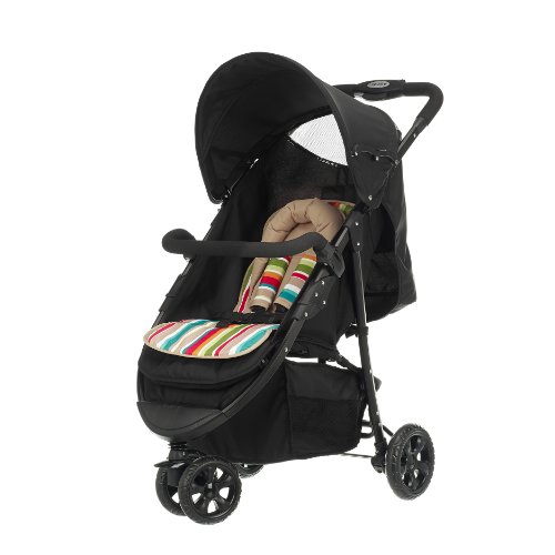 Obaby Tour 3 Wheeler (Black with Sand Stripe)