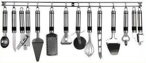 Edelstahl Küchenhelfer Set 13 Teile