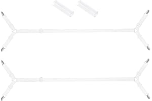 Violotoris Bed Sheet Clips Sheet Clips For Bedding Strong Elasticity Bed Sheet Straps Fitted Sheets Clips for Square Mattresses Fitted Sheets Flat Sheets