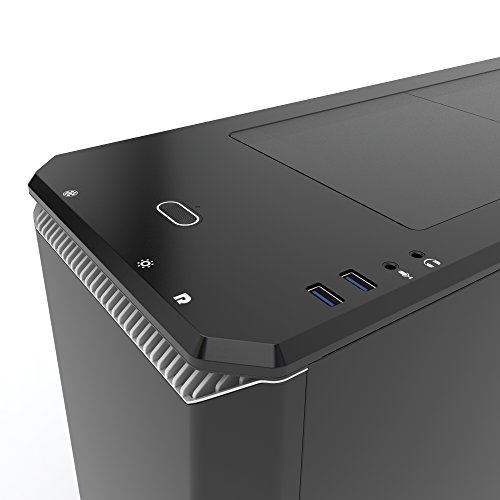 Phanteks Eclipse P400S Tempered Glass Midi-Tower Negro  Color blanco carcasa de ordenador - Caja de ordenador  Midi-Tower  PC  Acrilonitrilo butadieno estireno  ABS   Vidrio  Acero  ATX EATX Micro-ATX Mini-ATX  Negro  Blanco  Multi 