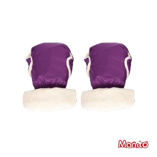 [Manito] Cozy Handmuff / Handmuff for Baby Stroller and Pushchair / Mom Carrier Hands Protective (Purple)