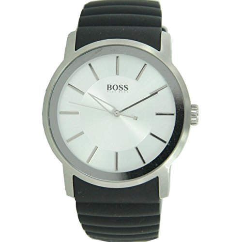 Hugo Boss Herren-Armbanduhr Analog Quarz Kautschuk 1512741